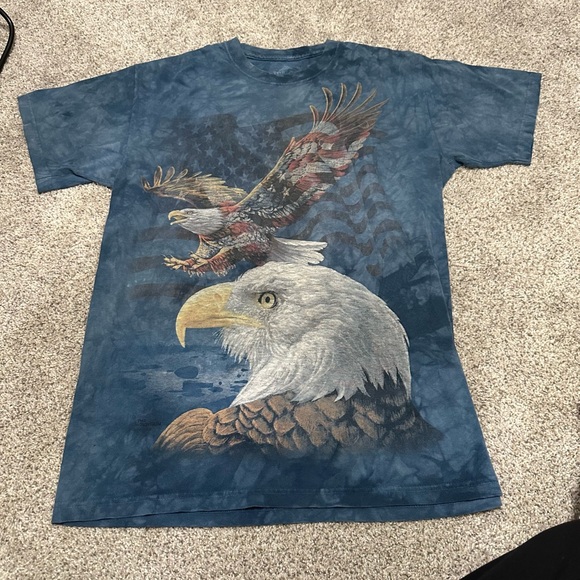 The Mountain Blue Eagle Graphic T-Shirt - Picture 1 of 3